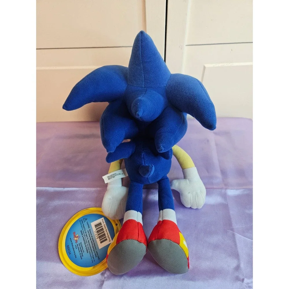 Toy Factory Sonic the Hedgehog Plush Stuffed Animal Sega Video Game Toy 17279
